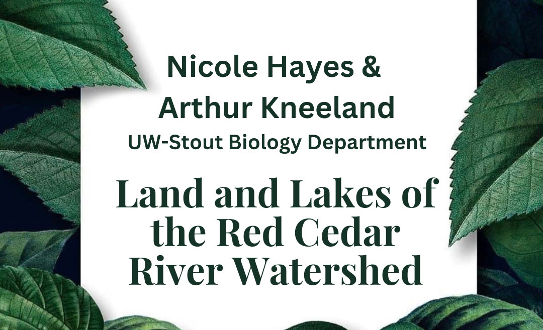 Land and Lakes of the Red Cedar River Watershed