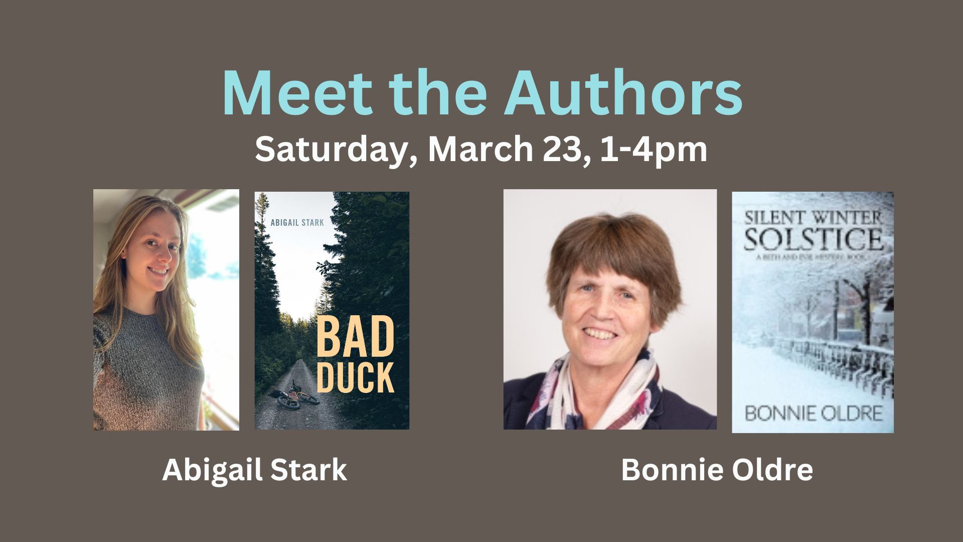 Meet the Authors-Abigail Stark and Bonnie Oldre